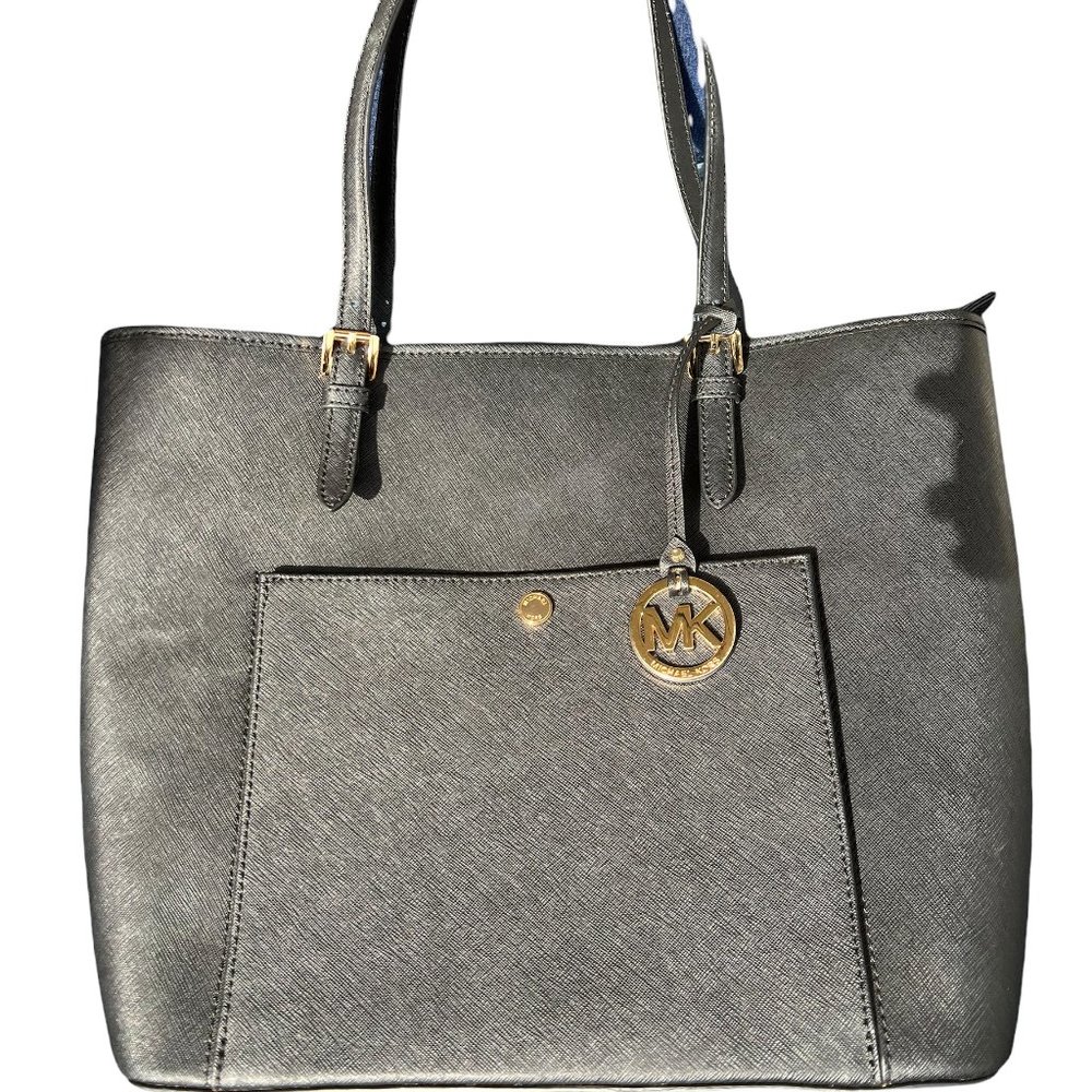 Michael Kors - Black - Jet Set Large Leather Tote Bag - New with Tags